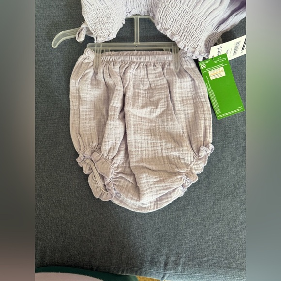 Carters Toddler Girls 24 Month Tank Top and Bloomer Bundle Floral Gauze Summer - Picture 9 of 10